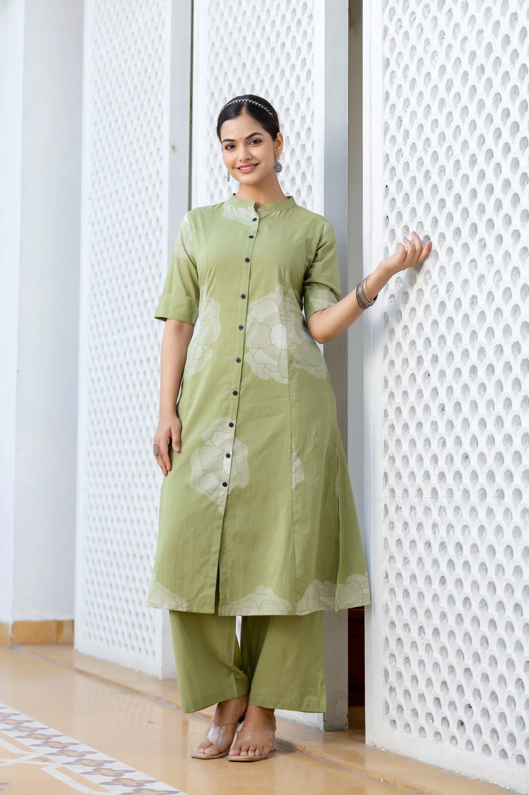 Arvika Cotton A-line Coord Set - Image 3