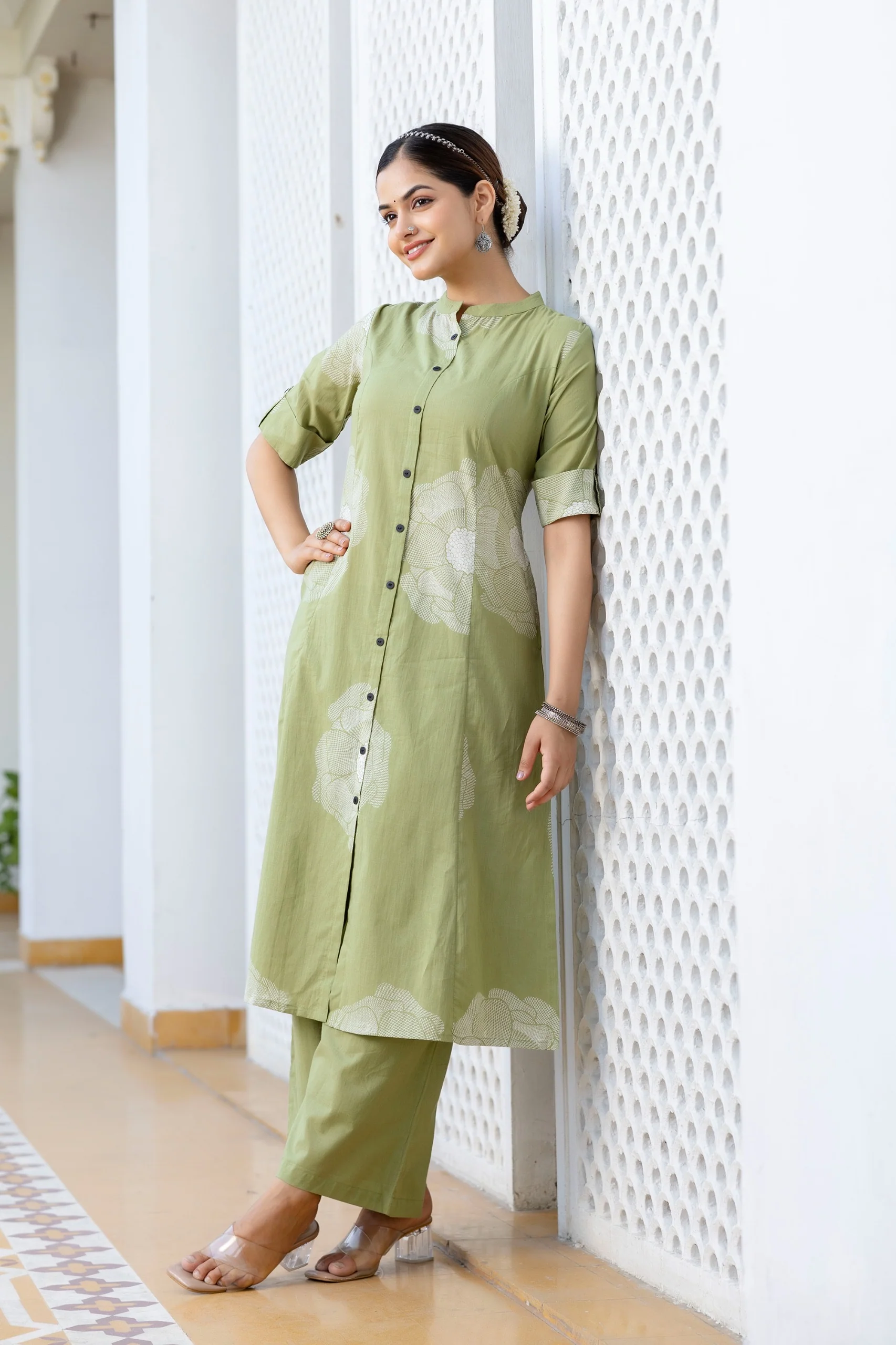 Arvika Cotton A-line Coord Set - Image 5