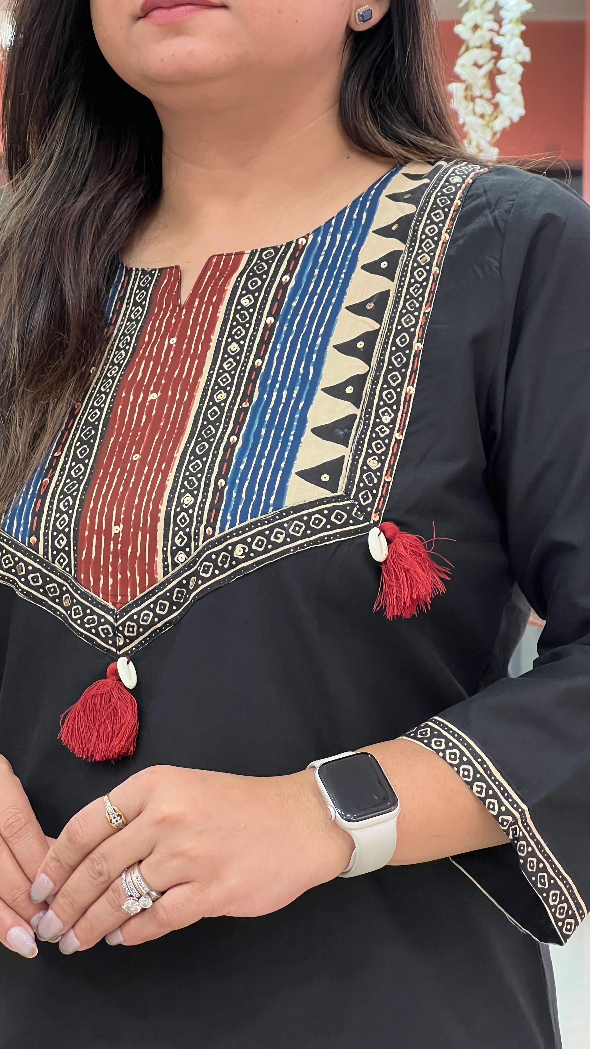 Cotton Solid Casual Straight Kurta - Image 10