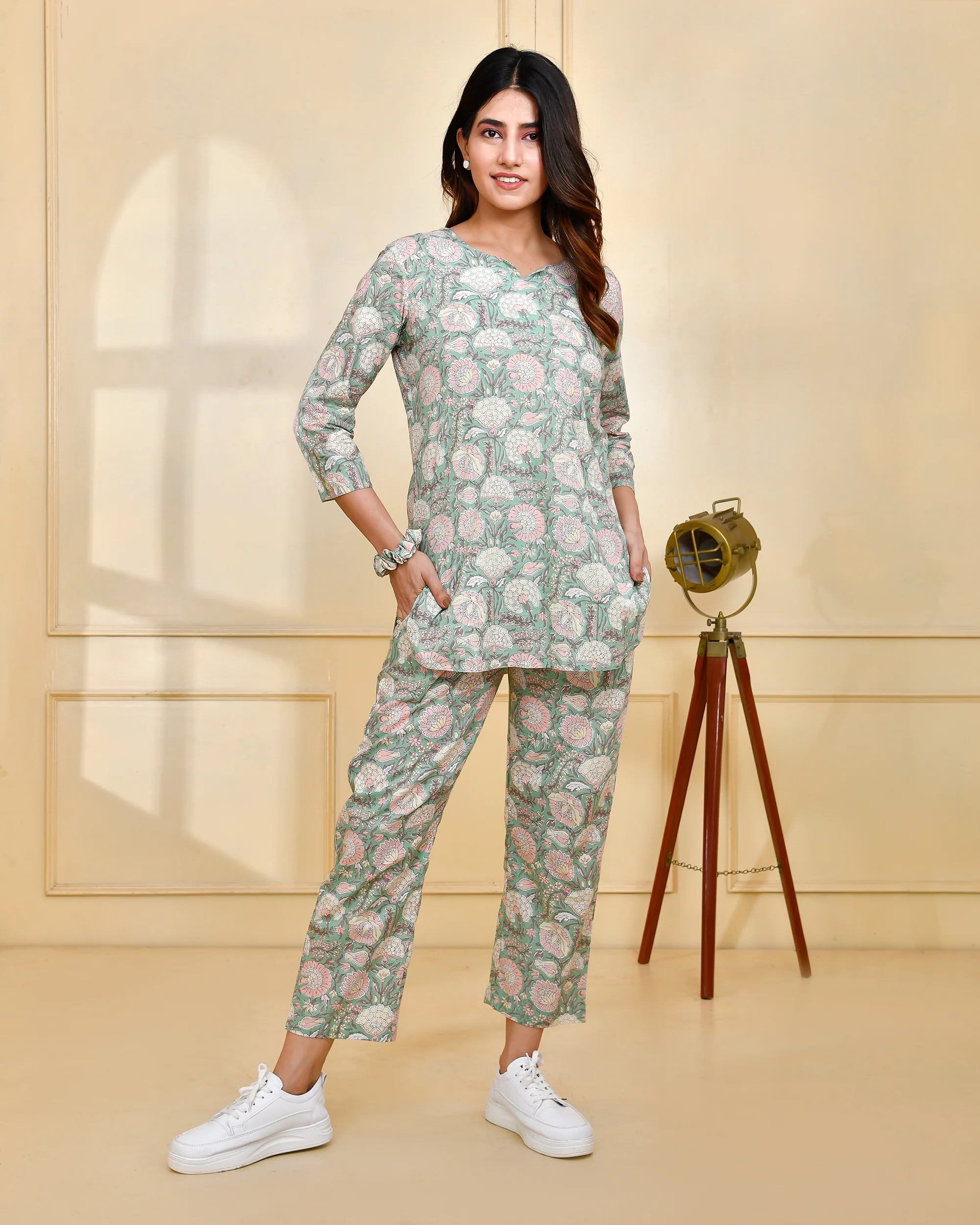 Heerat Cotton Coord Set