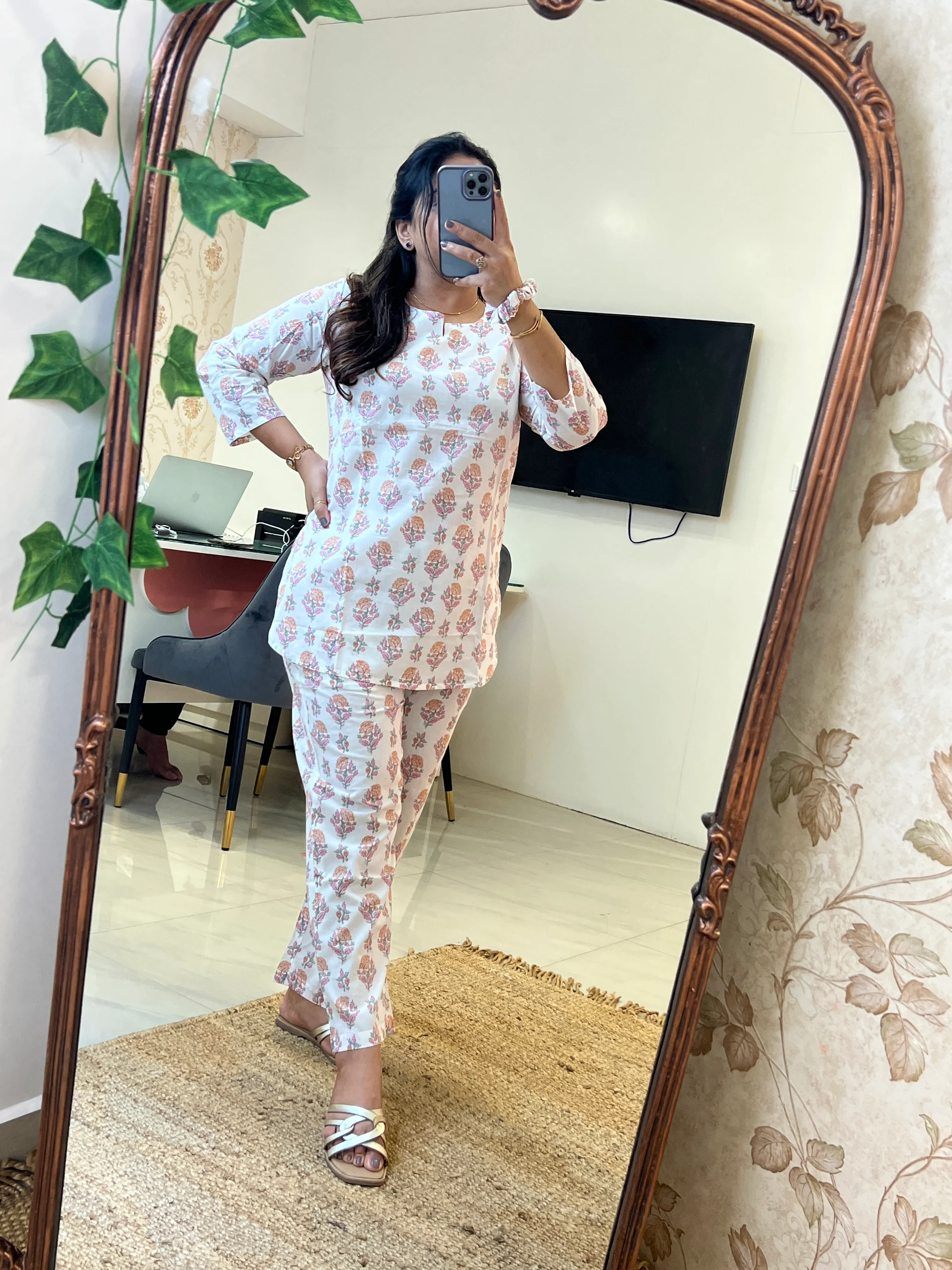 Heerat Cotton Coord Set - Image 15