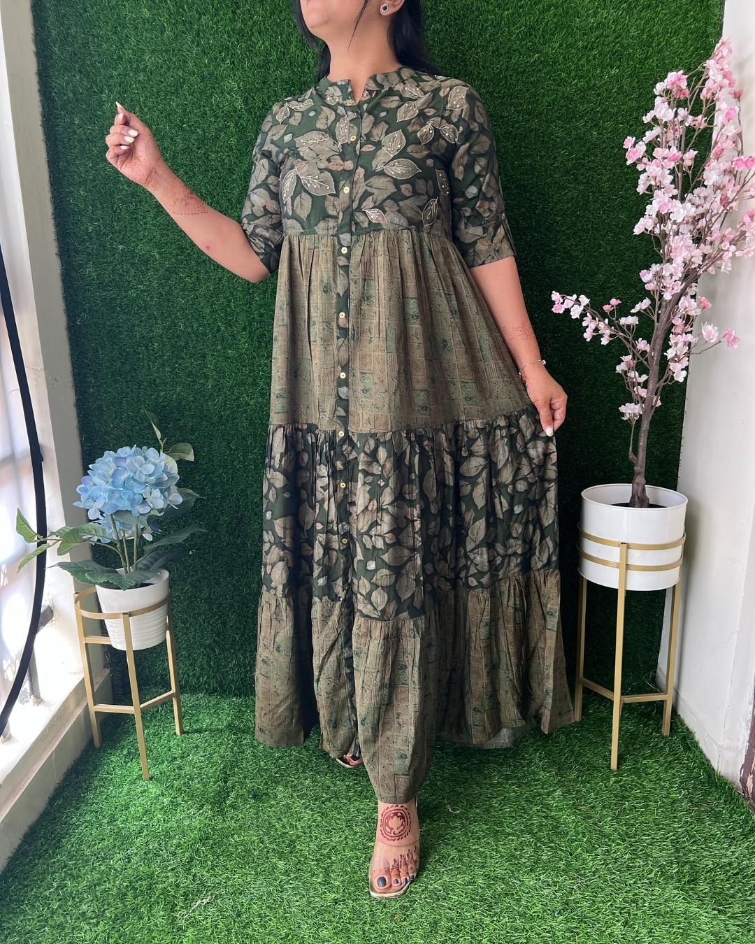 Ilivia Muslin Long Dress - Image 3