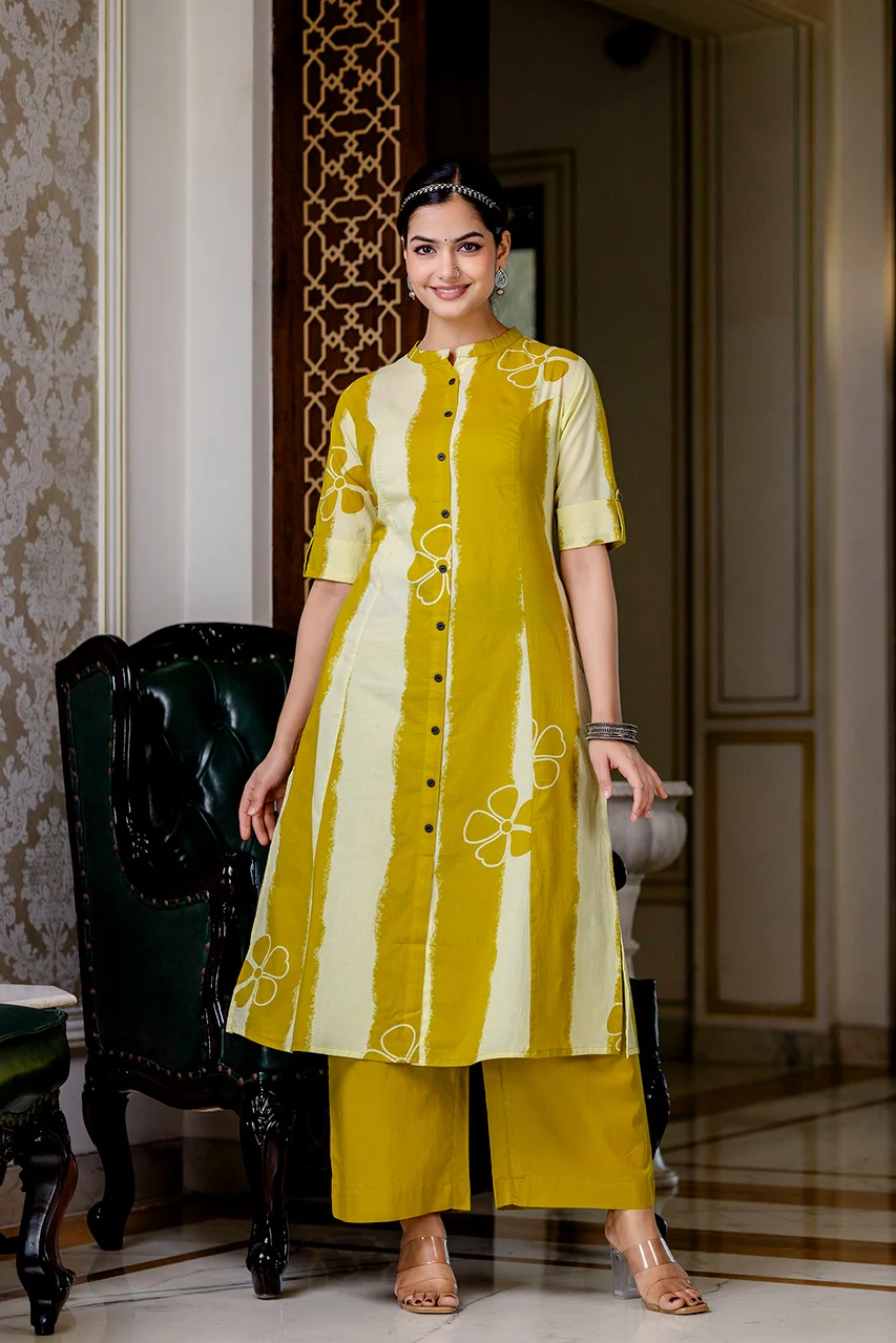Namah Cotton A-line Coord Set - Image 11