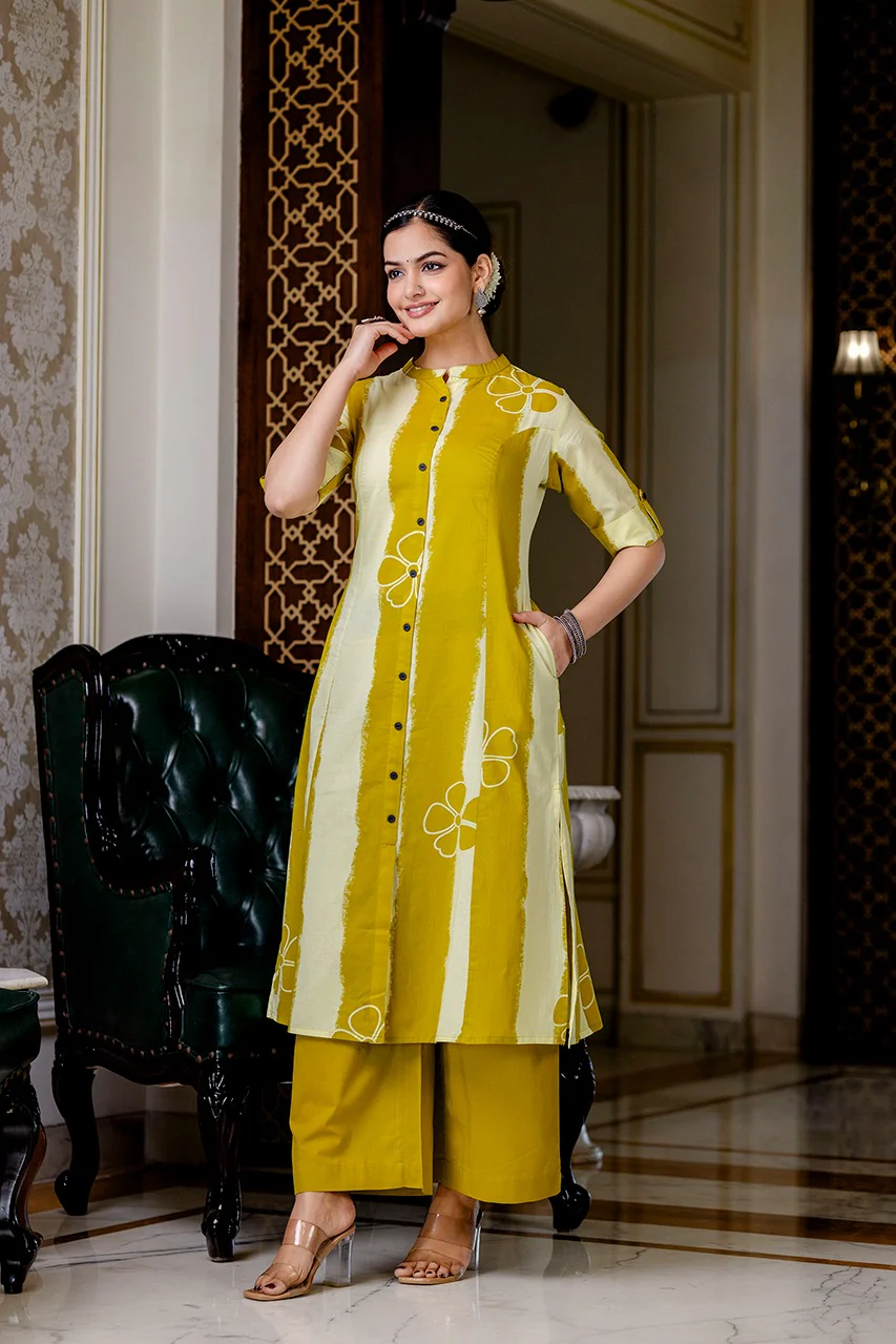 Namah Cotton A-line Coord Set - Image 13