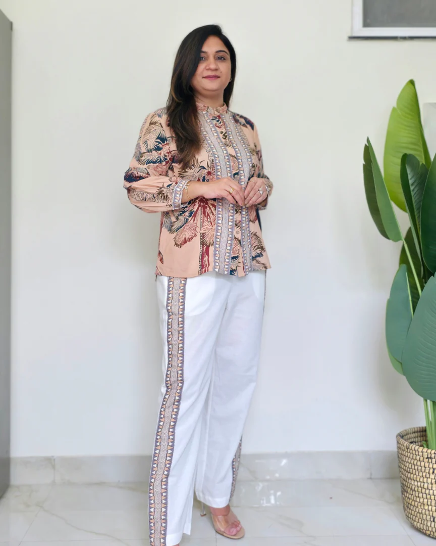 Nyasa Trendy Cotton Printed Coord Set - Image 2