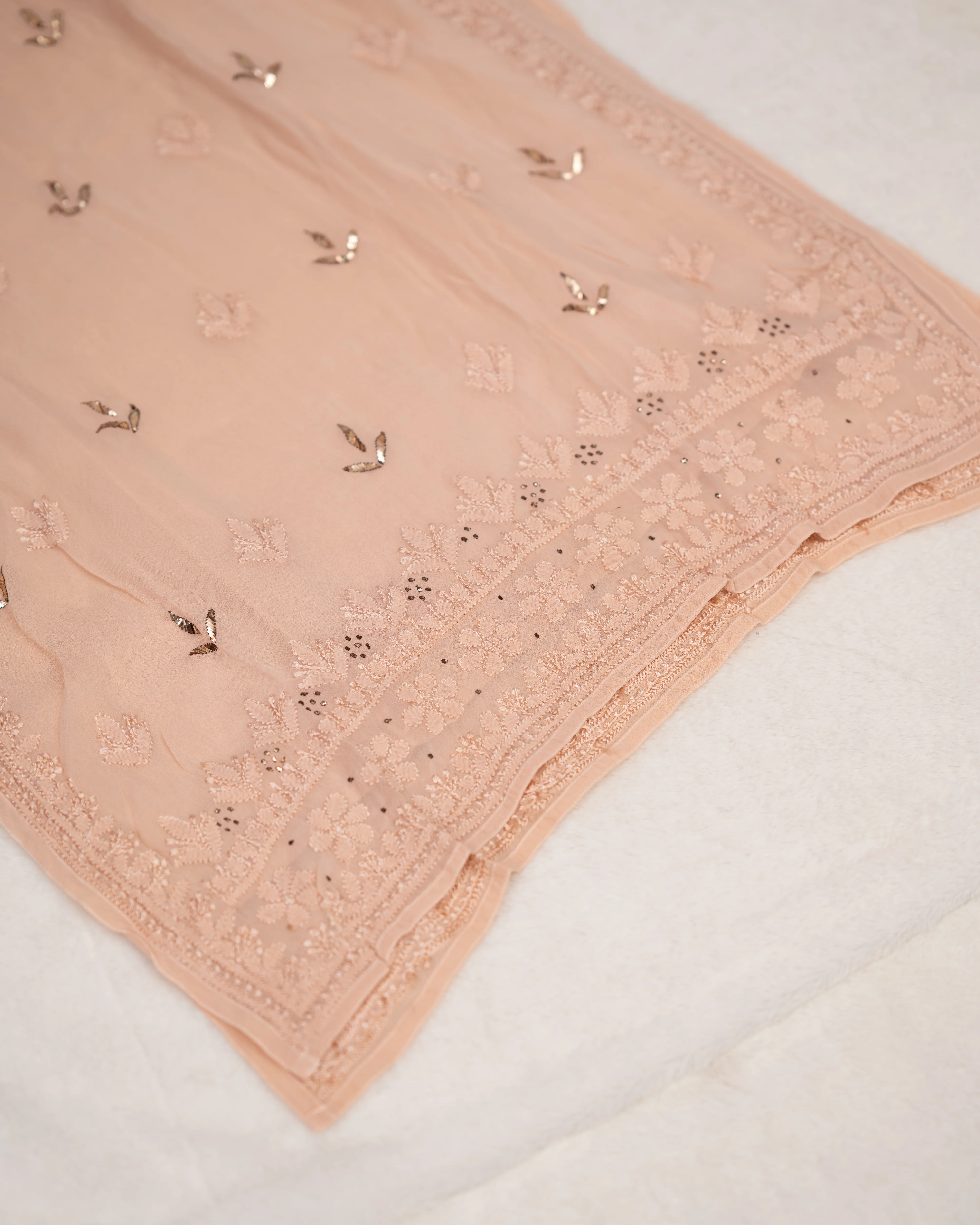Premium Georgette Lucknowi Kurta - Image 8