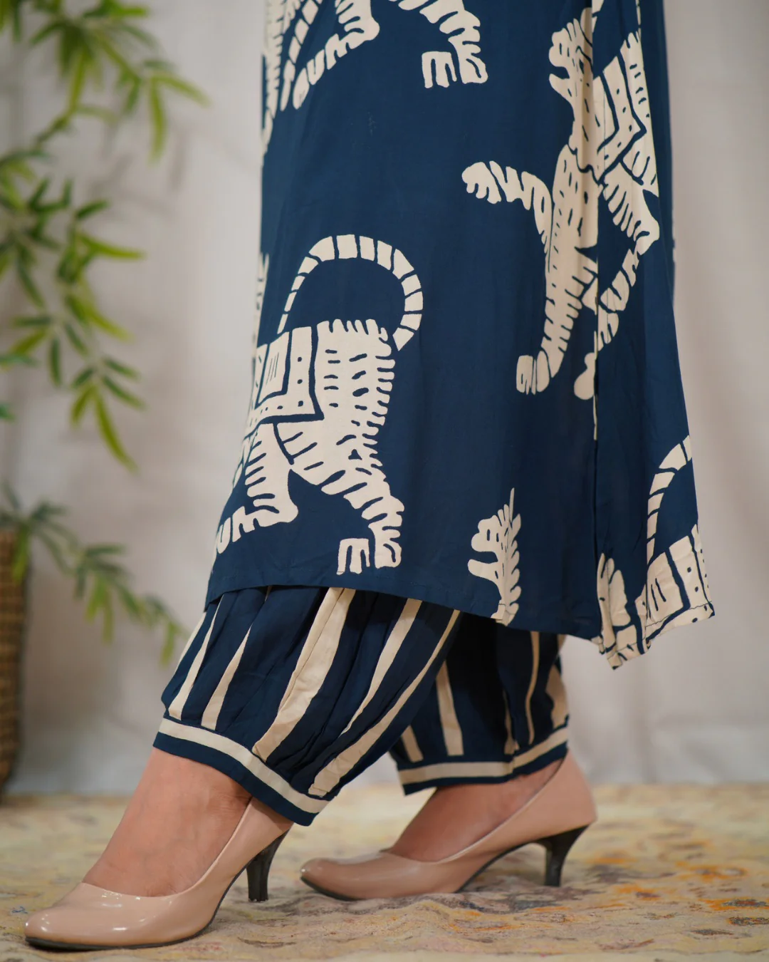 Rayon Bold Print Afgani Set - Image 3