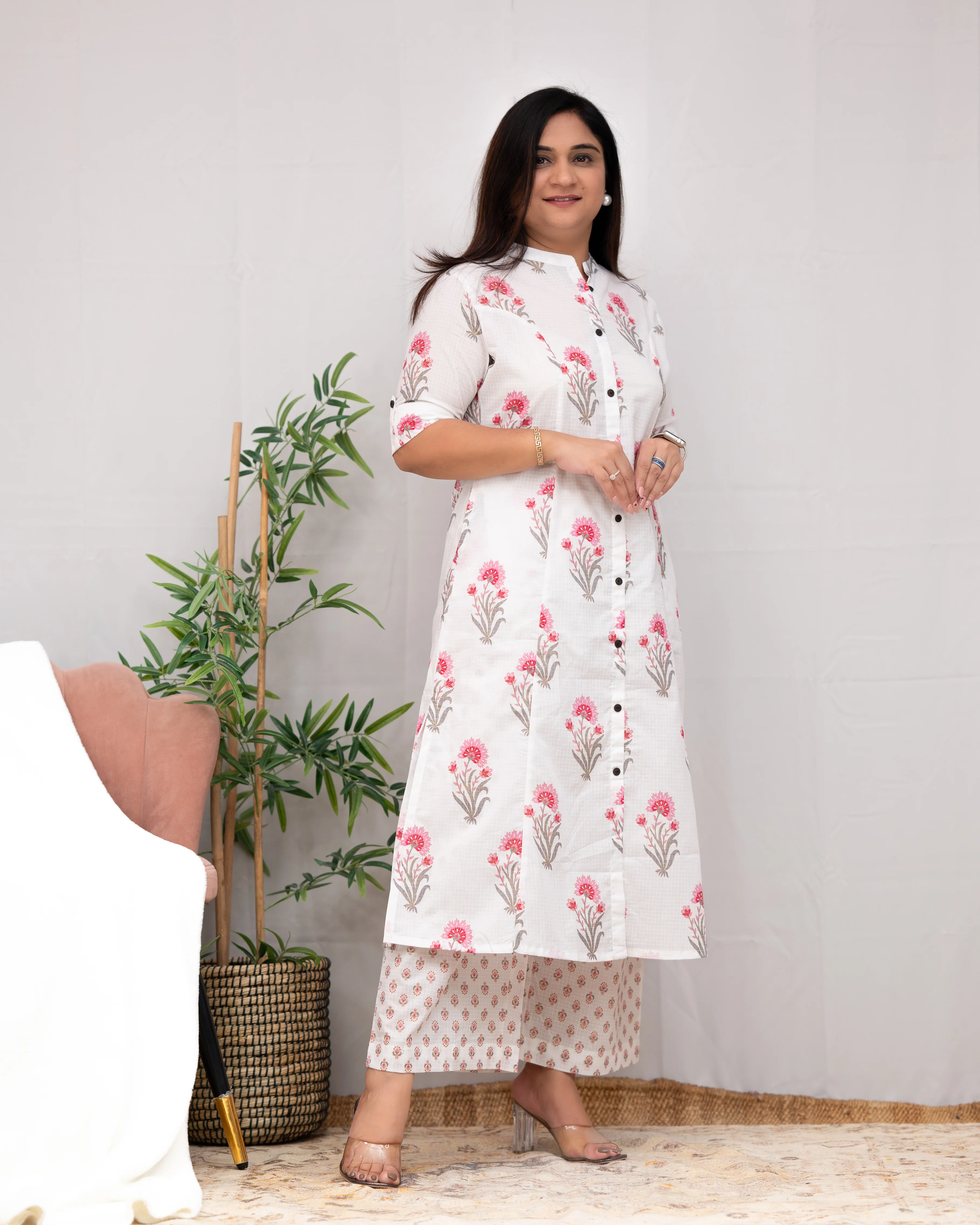 Rose Summerish Cotton Coord set - Image 10