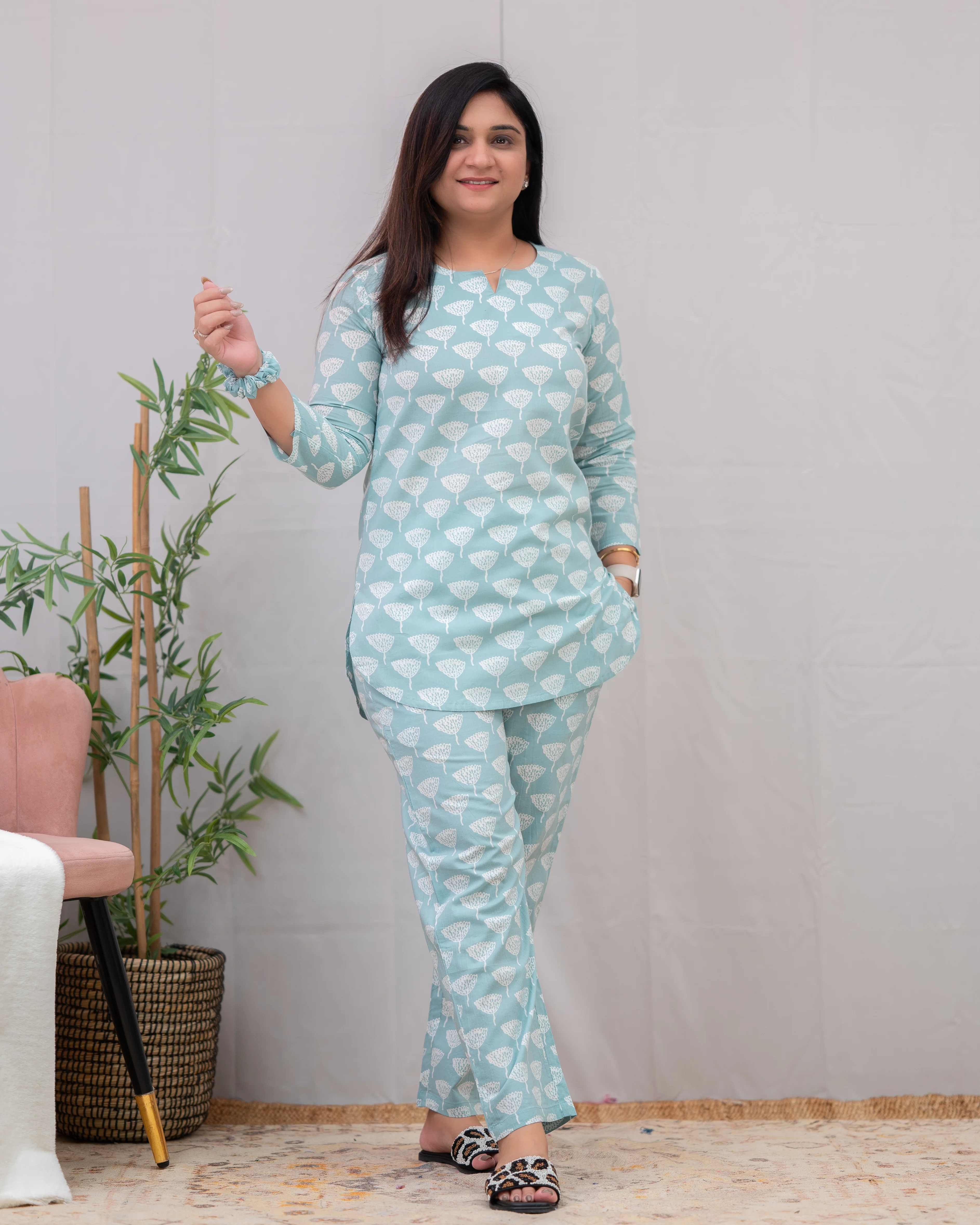 Rubal Printed Cotton Coord Set - Image 11