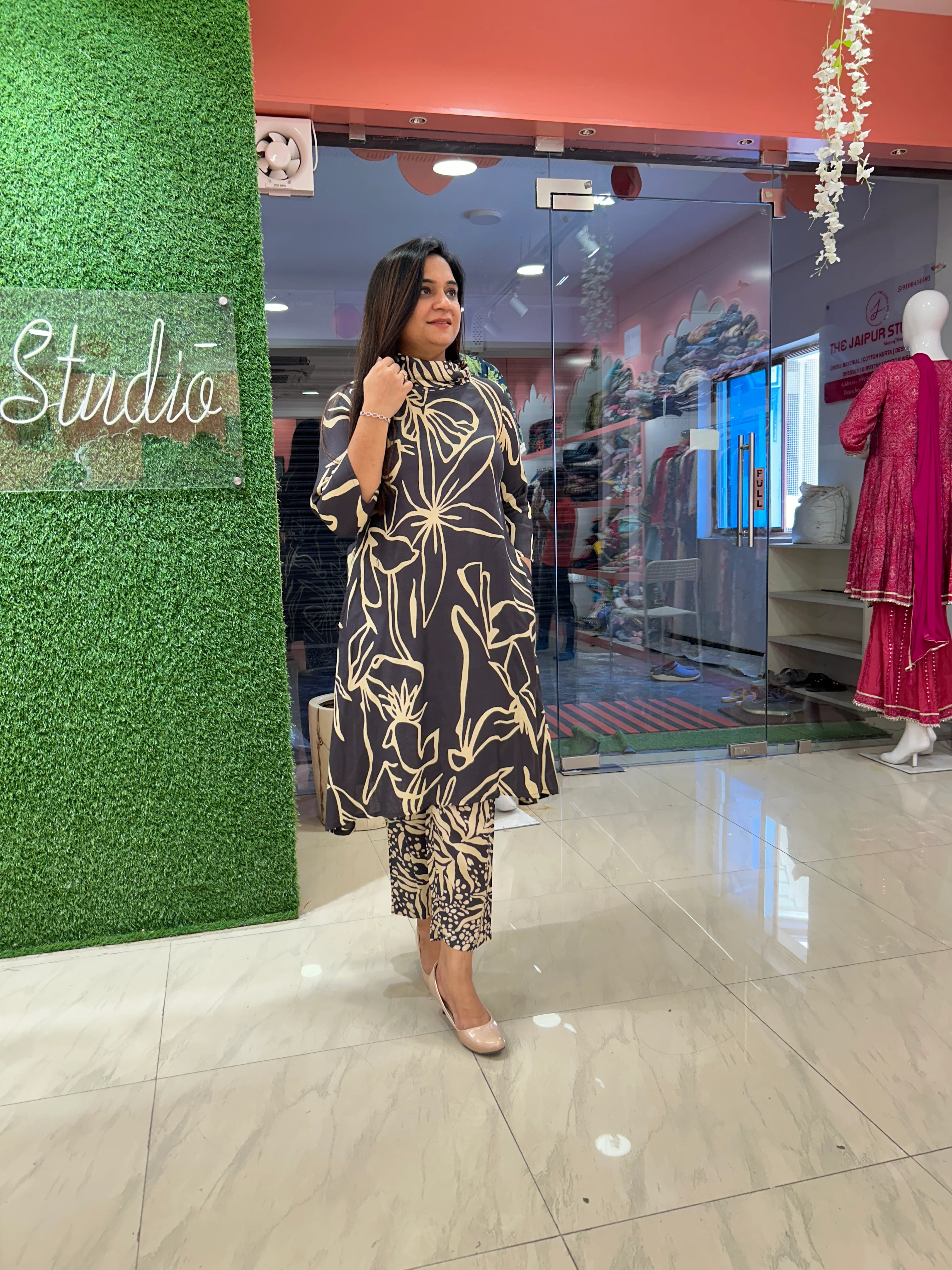 Samira Muslin Coord Set - Image 4