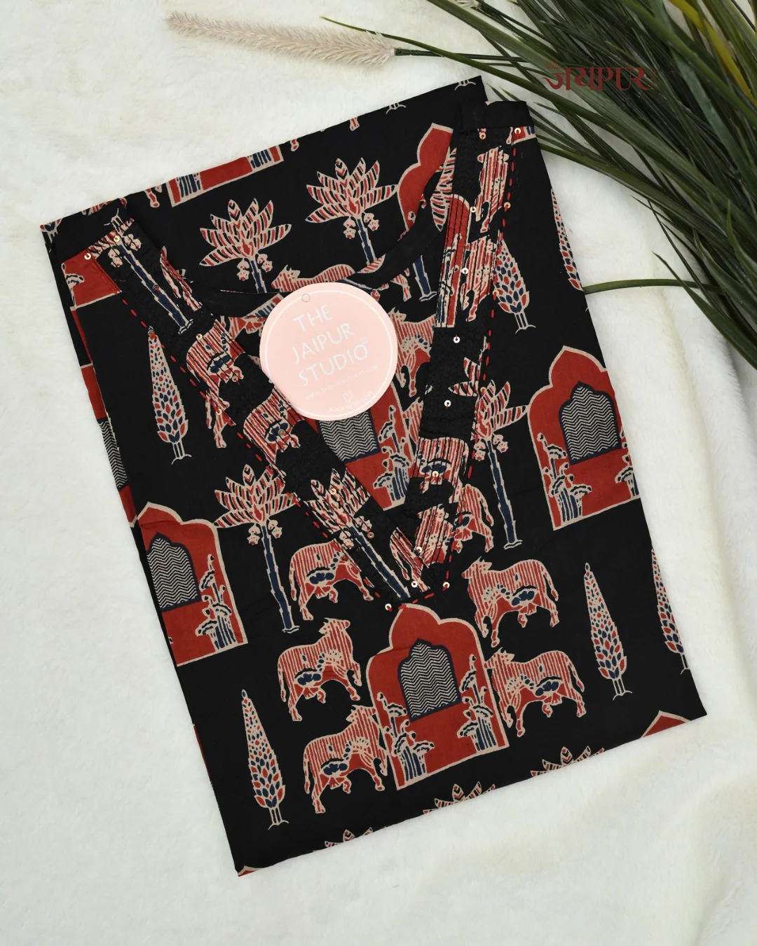 Zoya Casual Cotton straight Kurta - Image 12